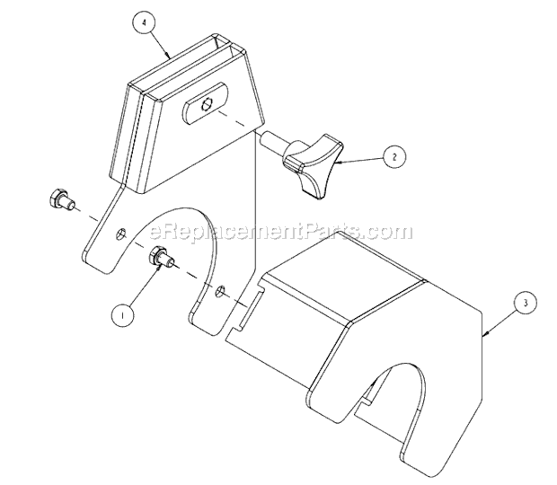 Page V Diagram and Parts List for MK-6026KBG  MK Diamond Concrete Saw
